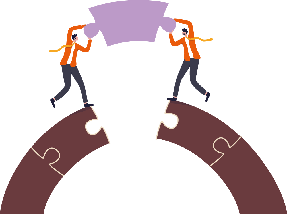 Élus CFDT qui co-construisent un projet ensemble